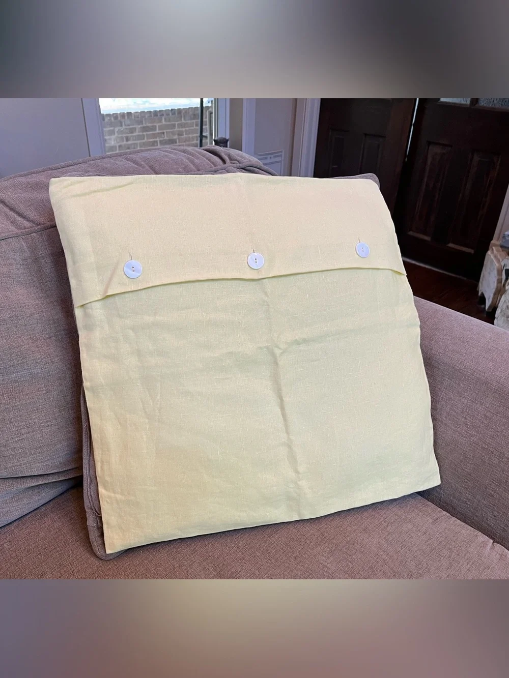 Pottery Barn Linen Pillow Sham 20